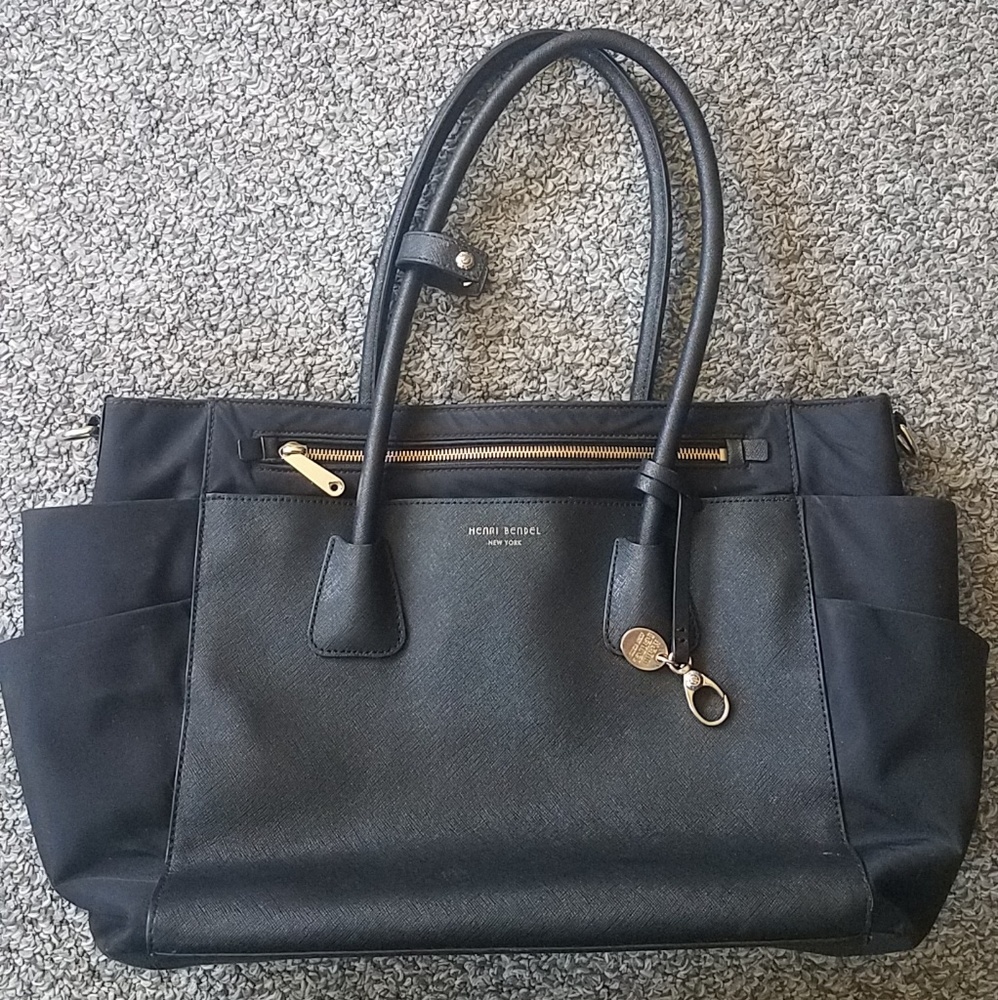Henri Bendel West 57th Baby (Diaper) Bag Black